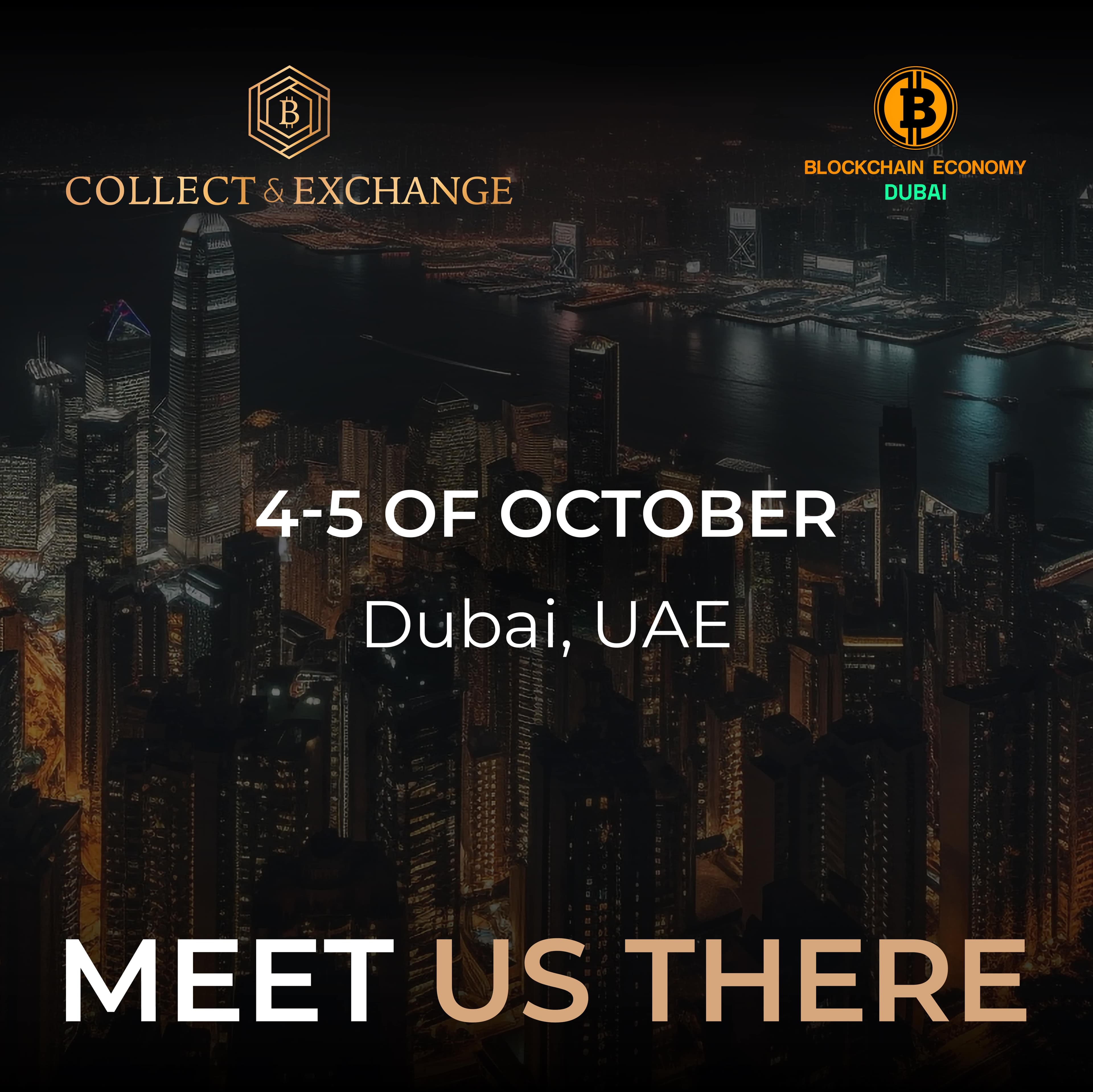 Meet us at Blockchain Economy Dubai Summit