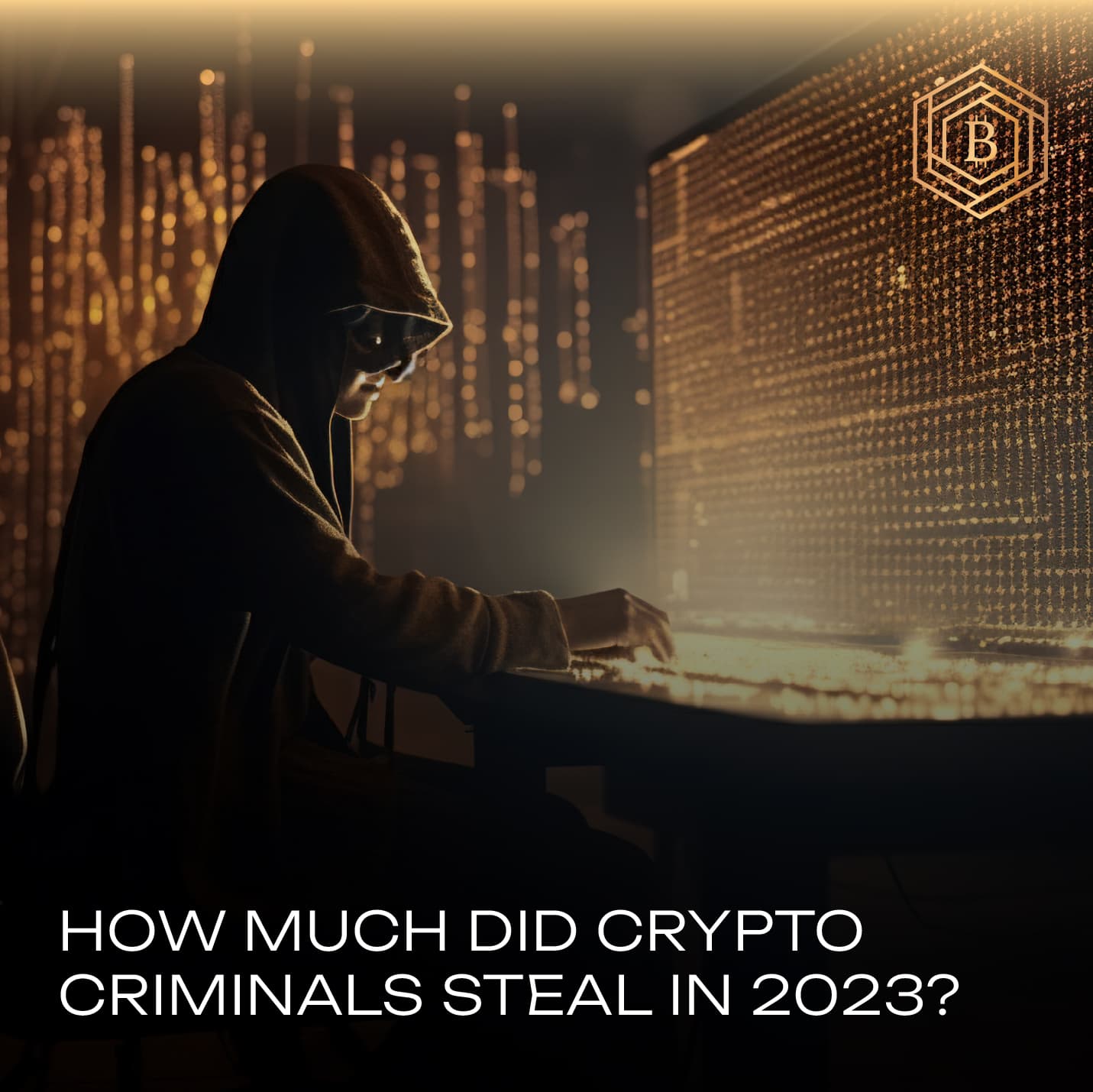 How much did crypto criminals steal in 2023?
